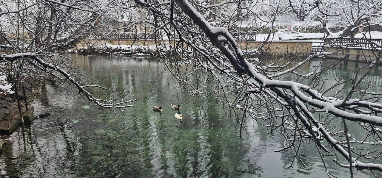 Konya’da kar kalınlığının 1 metreye yaklaştığı ilçe şölen sunuyor 26
